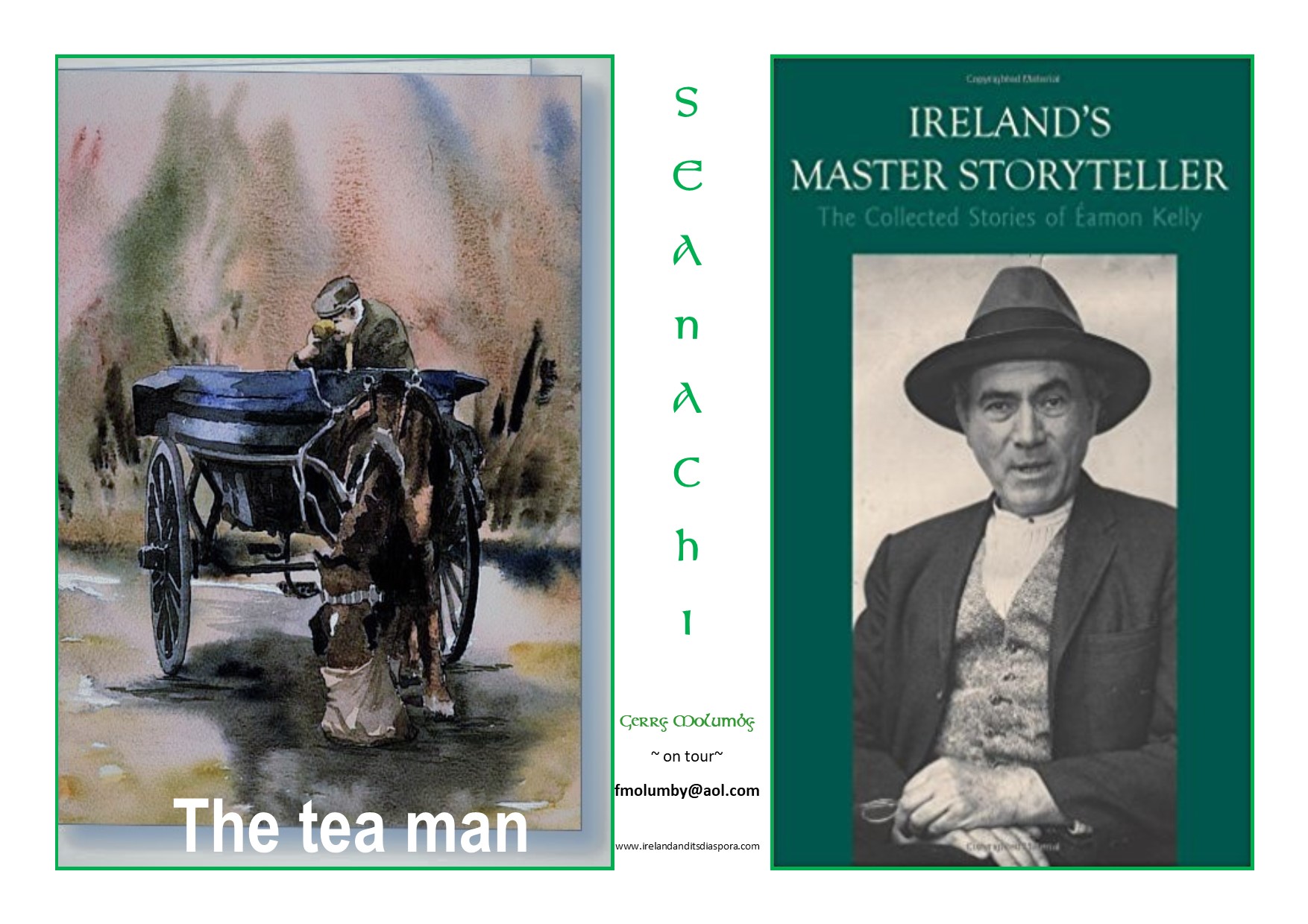 Gerry Molumby Seanachi on tour