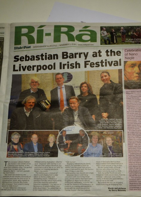 Sebastian Barry at Liverpool Irish Festival September 2019 Gerry Molumby.JPG