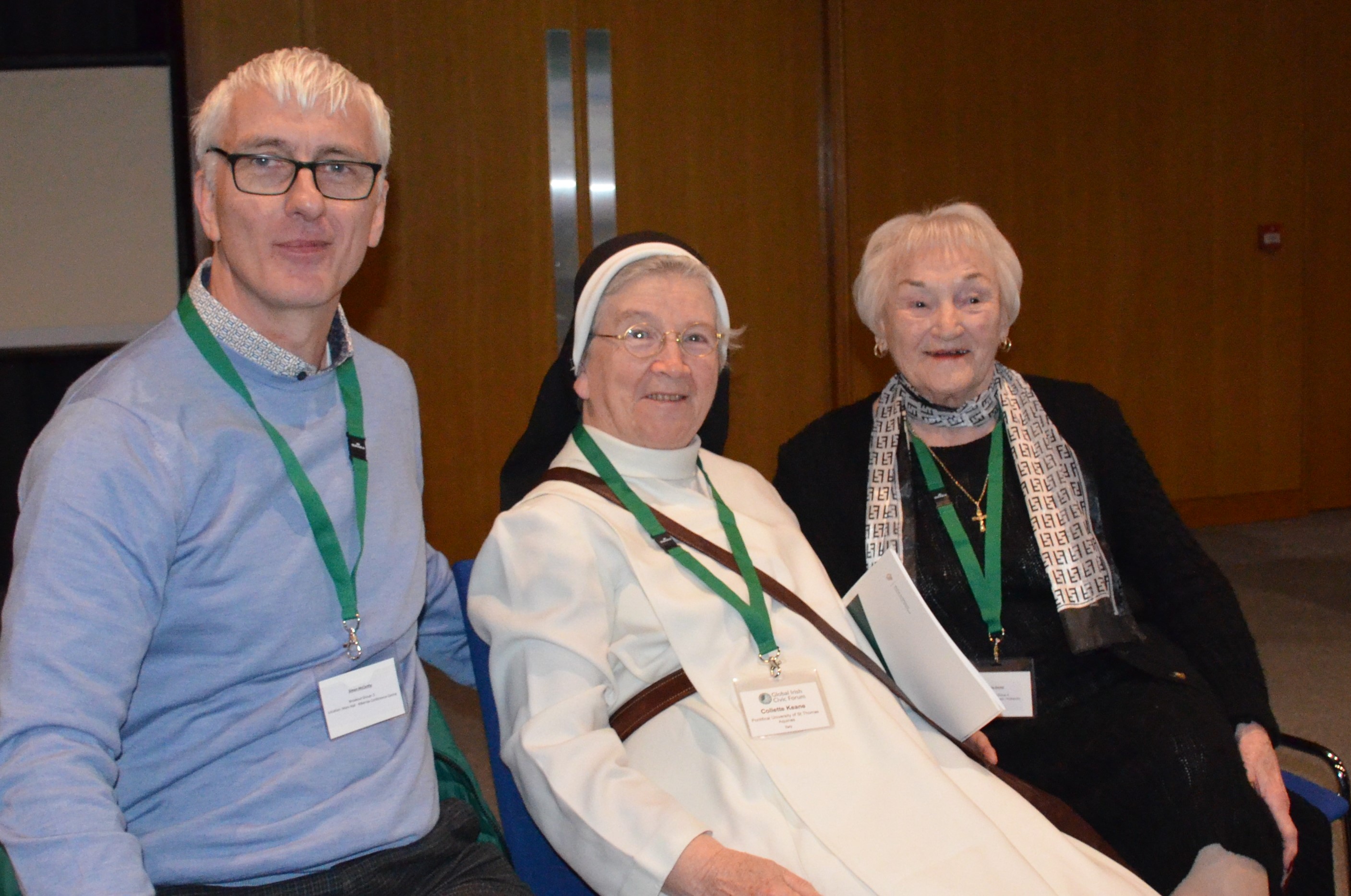 Coventry Irish Association at Global Irish Civic Forum at Dublin Castle Aoril 20 21